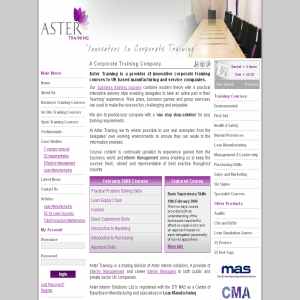 Aster Business training