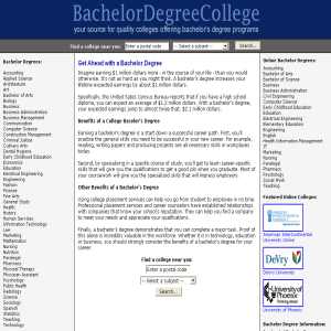Bachelor Degrees Online