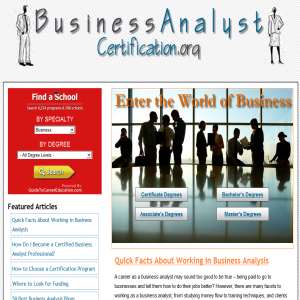 Business Analyst Certification
