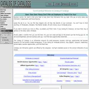 Catalog of Catalogs For Business Resources