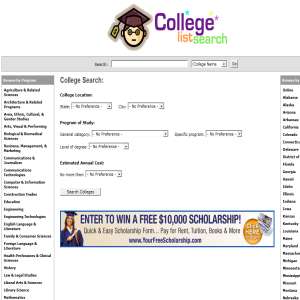 College List Search