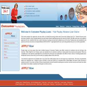 Consumer Payday Loans
