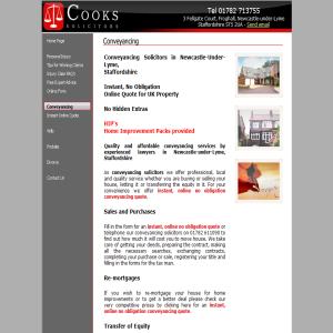 Conveyancing Solicitor Staffordshire