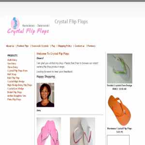 Crystal flip flops