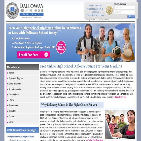 Online High School Diploma Courses