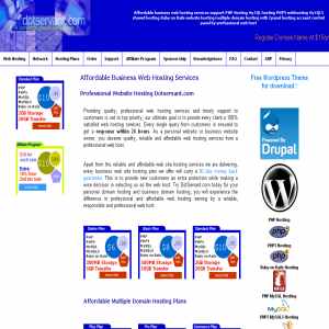 Domain Registrations & PHP Website Hosting Services