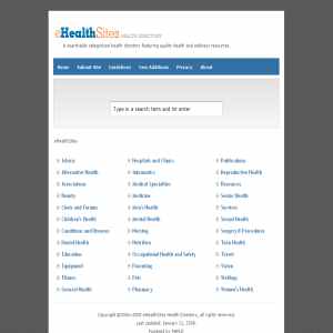 eHealthSites Health Directory