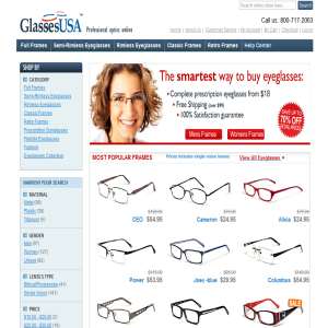 Eyeglasses Online - GlassesUSA