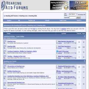 Hearing Aid Forums