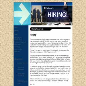 Hiking Resources
