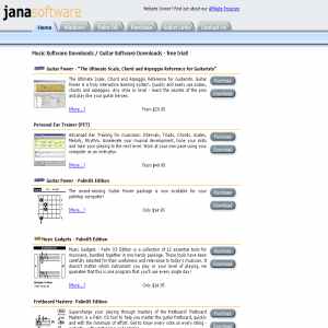 Jana Software | Guitar Power