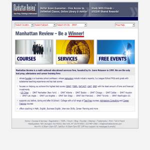Manhattan Review GMAT Prep & MBA Admissions