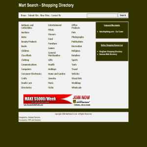 Online Shopping Directory