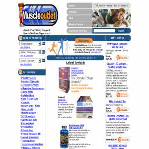Muscleoutlet.com | Discounter for sports nutrition