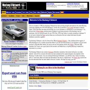 1974 - 1978 Mustang II Network & Registry