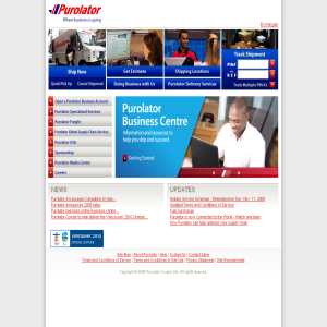 Purolator Courier Delivery Service