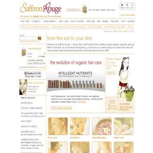 Saffron Rouge Organic Skin Care