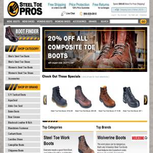 Steel Toe Pros - Boots for Work or Play