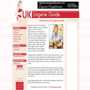 UK Lingerie Guide