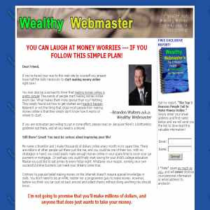Wealthy Webmaster