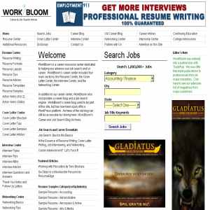 WorkBloom - List of Resume Samples