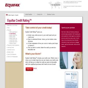 Equifax credit rating