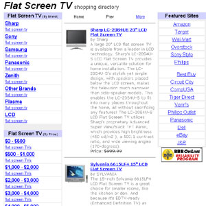 Flat Screen TV Shop