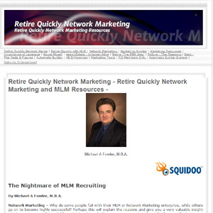 Retire Quickly Network Marketing
