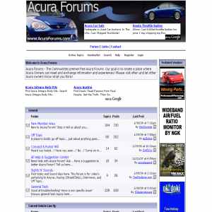 Acura Forum