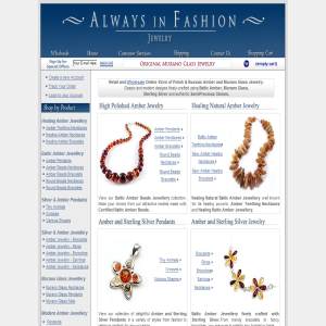 Baltic Amber Jewelry - Murano Glass Jewellery