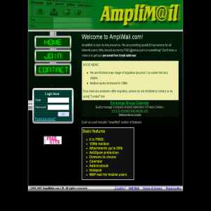 AmpliMail.com - Free email accounts