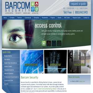 Barcom Security | Home, Commercial - Burglar / Fire Alarms