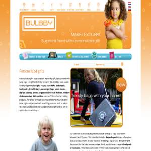 Bulbby - Personalised children products