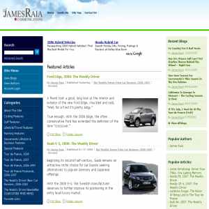 Sports Articles by James Raia