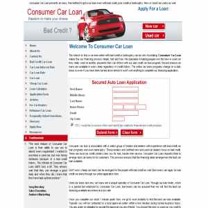 Car Loan | Bad Credit Car Loan