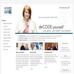 deCODEme - your genes, health & ancestry