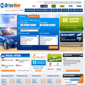 DriveNow - Car Hire and Campervan Rental