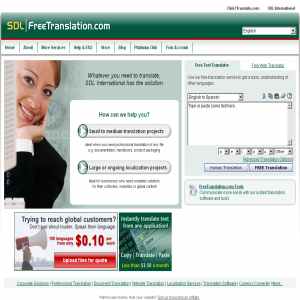 SDL International Free Translation