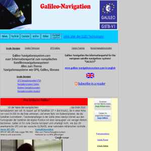 Navigation system Galileo