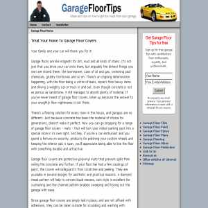 Garage Floor Tips