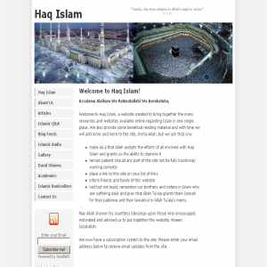 Haq Muslim Islam