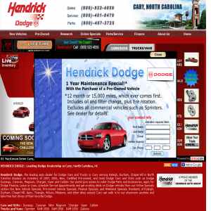 Hendrick Dodge | New & Used Dodge Cars dealer at cary,North carolina