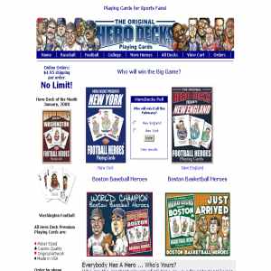 Hero Decks | Sports Playing Cards