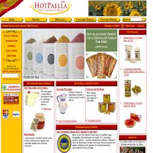 Spanish Food and Paella Supplies at HotPaella.com