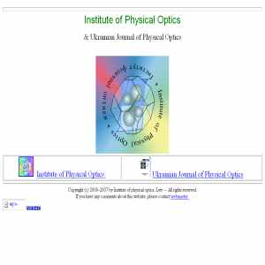 Ukrainian Journal of Physical Optics