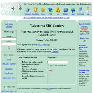 KDC Couriers | Free job exchange for couriers