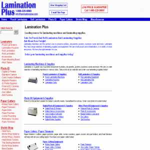 Lamination Plus - Source for laminating machines & photo ID equipment