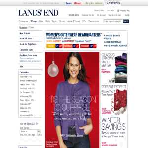 Womens Clothing - Lands End