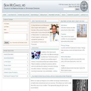 Sean McCance - Spinal Cord Injury