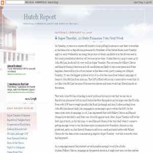 Hutch Report